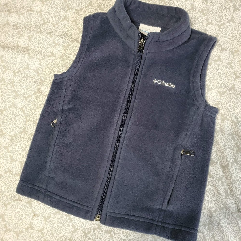 Toddler Columbia Zip-up Vest